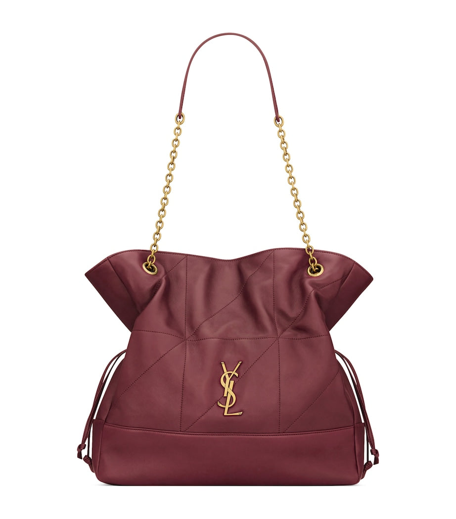 Saint Laurent Jamie shoulder bag nappa leather Cassandre monogram, imported from the UK