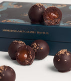 Harrods smoked sea salt caramel chocolate truffles 200g, UK version