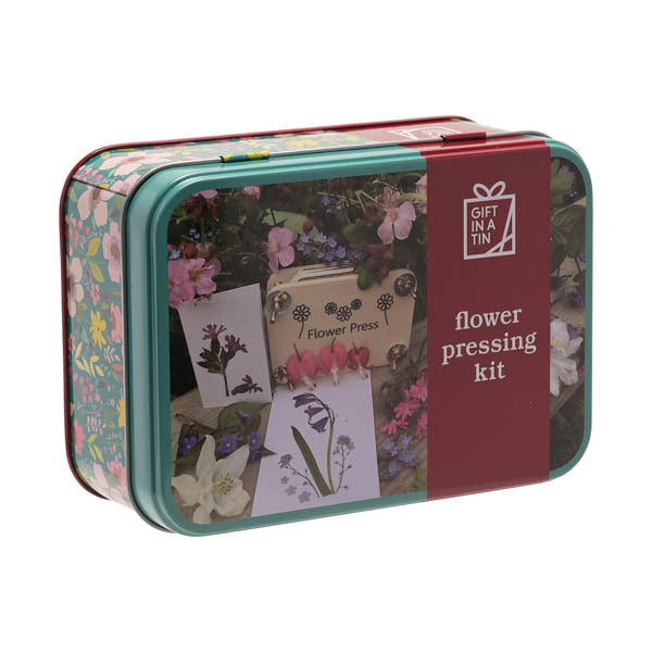 Apples To Pears Gifts For Grown Ups Flower Pressing Kit Tin GOODS Superdrug   