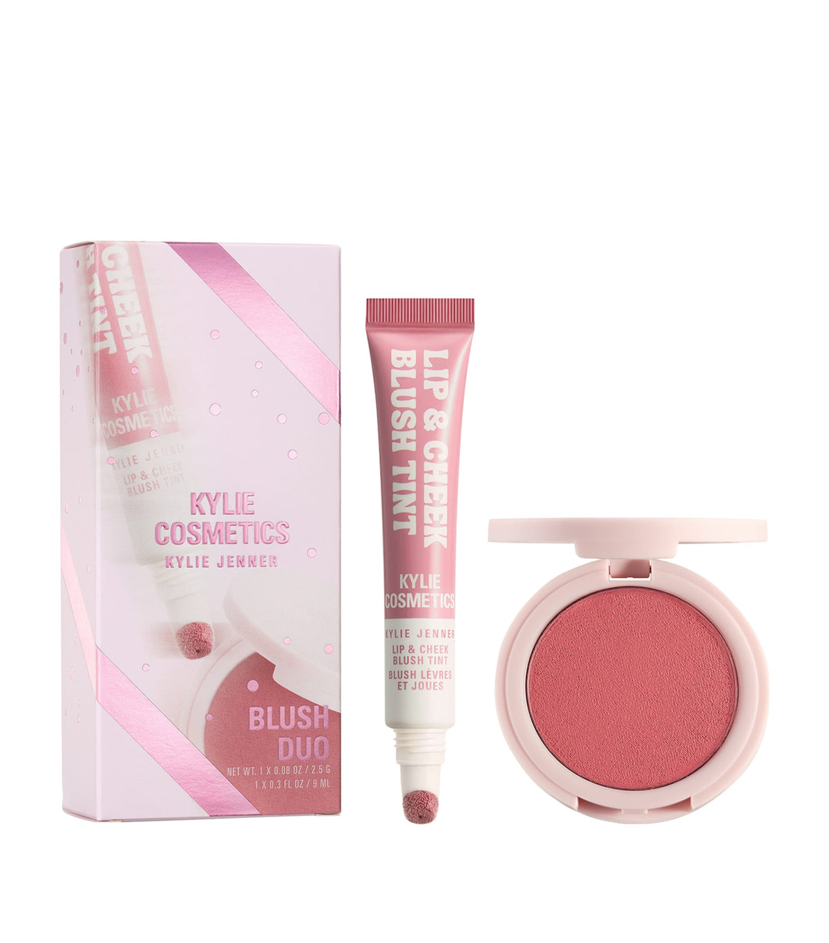 Kylie Cosmetics blush duo gift set, UK version