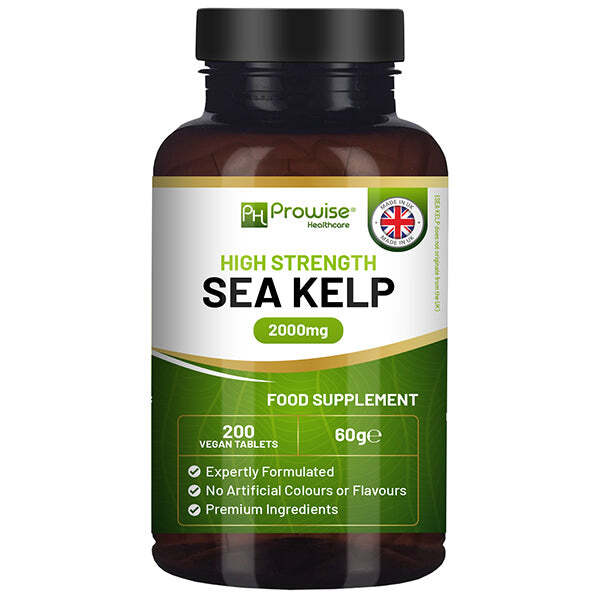 Prowise Sea Kelp tablets 2000mg 200 count, UK version