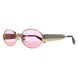 Marc Jacobs MARC 806/S gold mirror sunglasses, UK version
