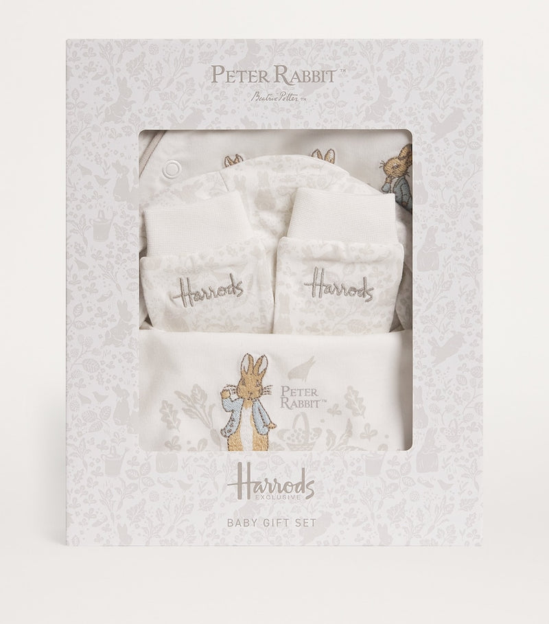 Harrods baby gift set Peter Rabbit 0-9 months, UK version