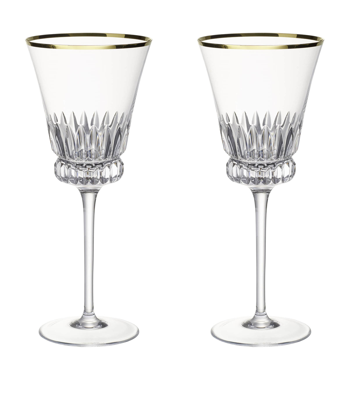 Villeroy & Boch Grand Royal Gold red wine glasses 200ml (British brand)