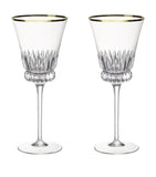 Villeroy & Boch Grand Royal Gold red wine glasses 200ml (British brand)