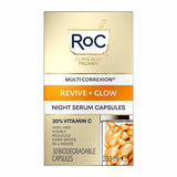 Roc Multi Correxion Revive + GlowNight Serum 30 Capsules GOODS Superdrug   