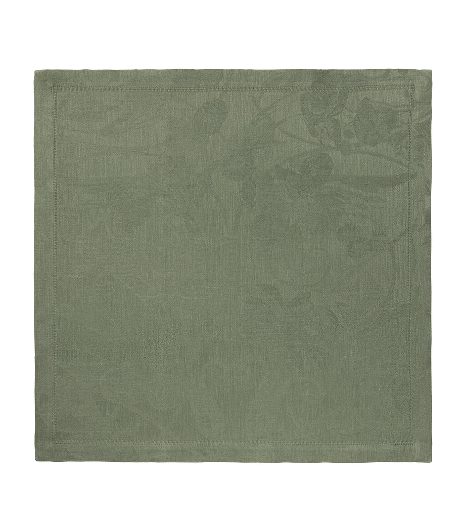 Le Jacquard Français linen Tivoli napkin, UK version