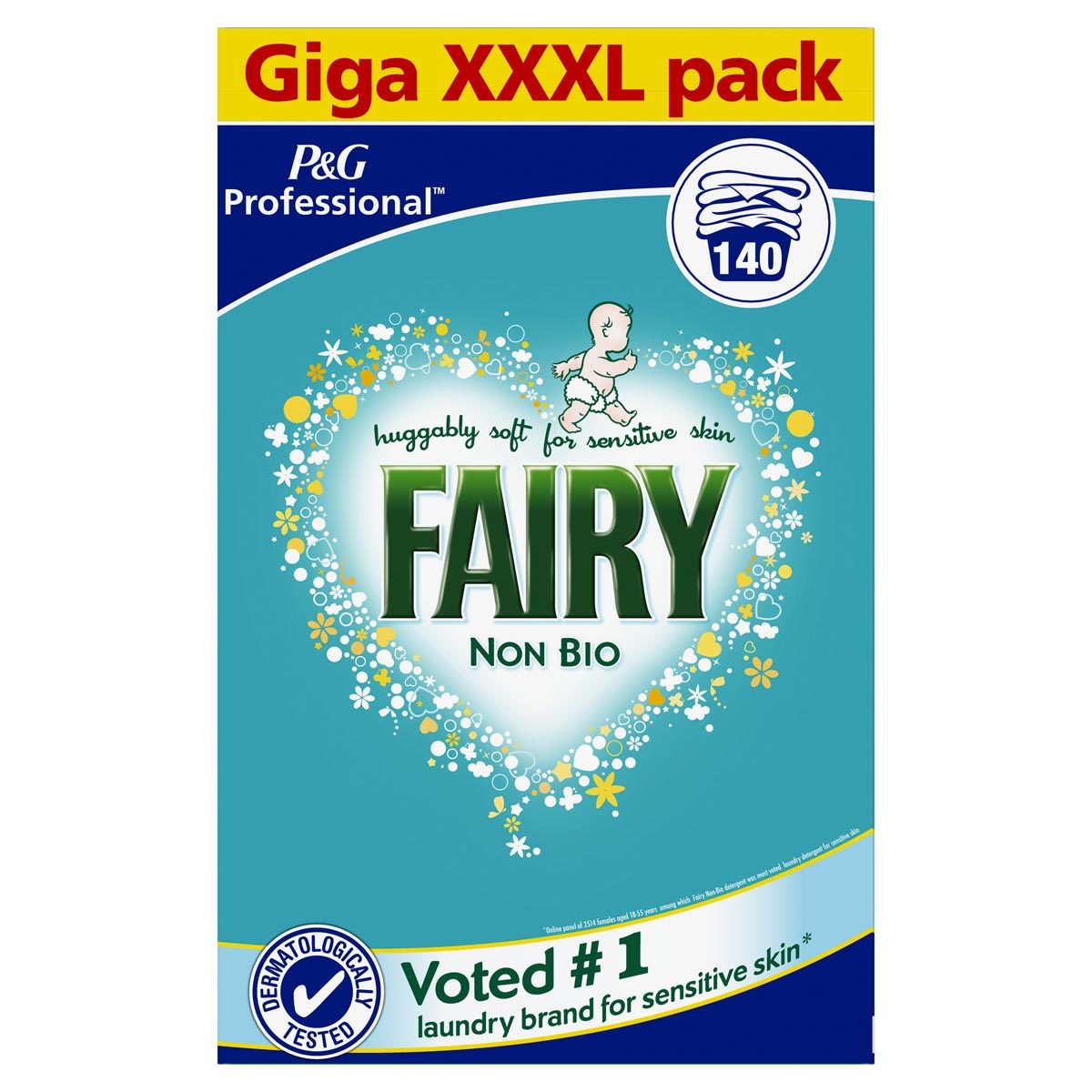 Fairy Non-Bio Washing Powder, 140 Wash Grocery Delivery Costco UK