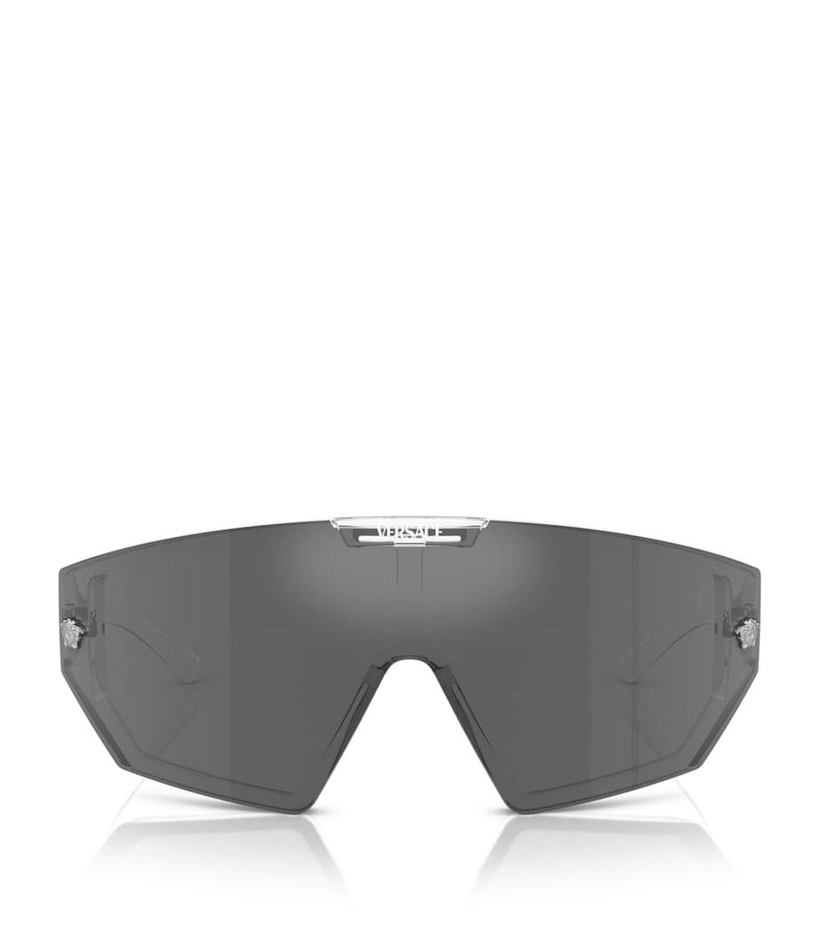 Versace Injected sunglasses metal frame tinted lenses, UK version
