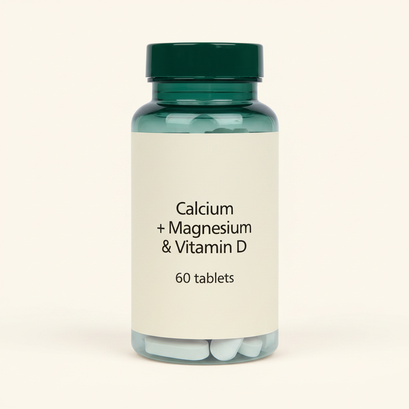 Holland & Barrett Calcium + Magnesium & Vitamin D 120 Tablets