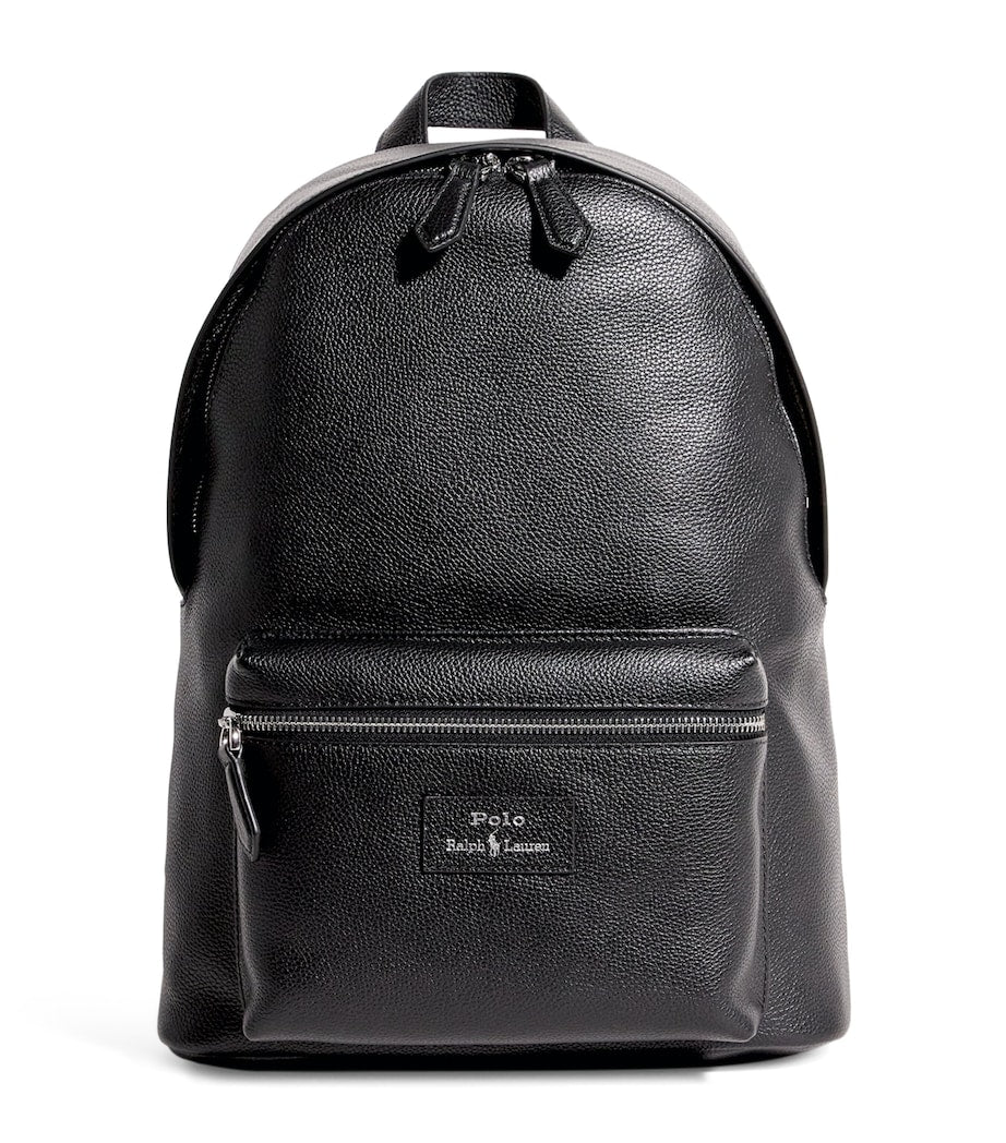 Polo Ralph Lauren pebbled leather backpack (British brand)