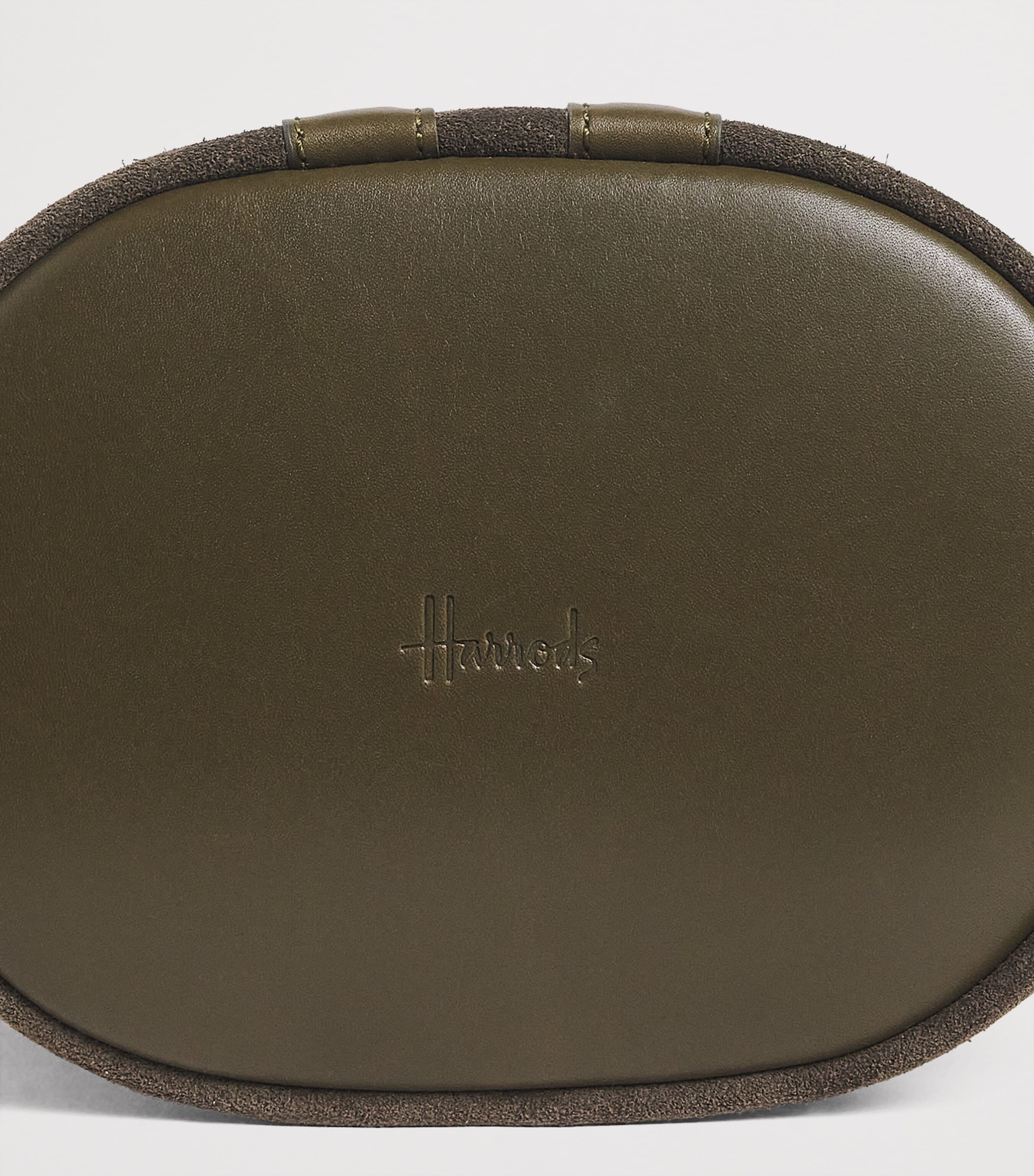 Harrods Tusting small suede cross-body bag - British product