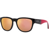 Armani Exchange black fashion sunglasses 54mm, imported from the UK