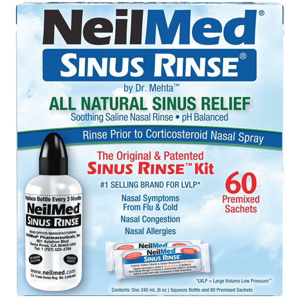 NeilMed Sinus Rinse Kit First Aid Boots   