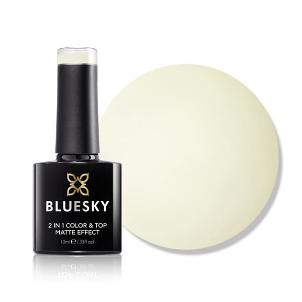 Bluesky Citrine matte top gel polish - British product
