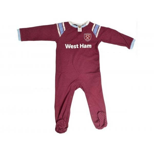 West Ham United FC Baby Sleep Suit 2018 (0-3 Months) GOODS Superdrug   