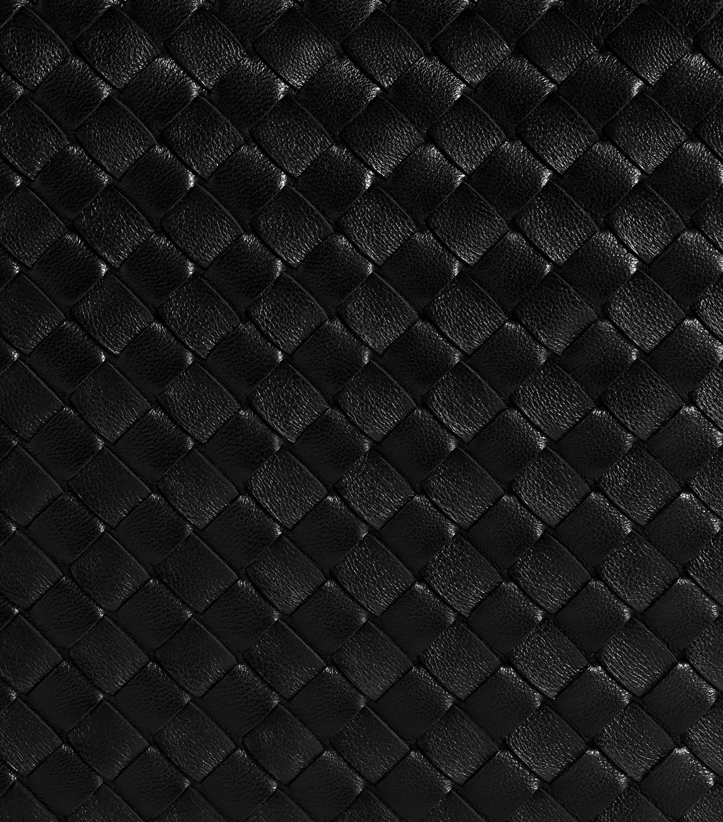 حقيبة رسول Bottega Veneta Veneto جلدية كبيرة، النسخة البريطانية