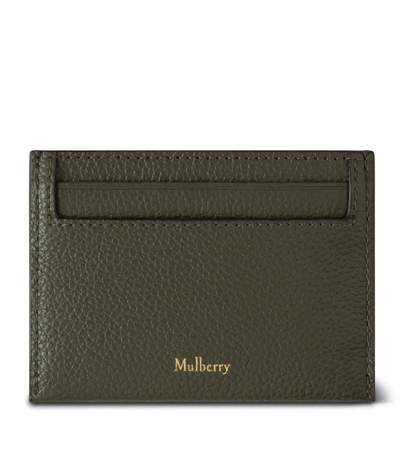 Mulberry grained leather card holder compact (British brand)