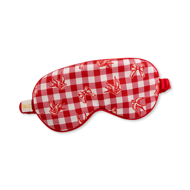 Satin sleep mask for comfortable rest - British product
