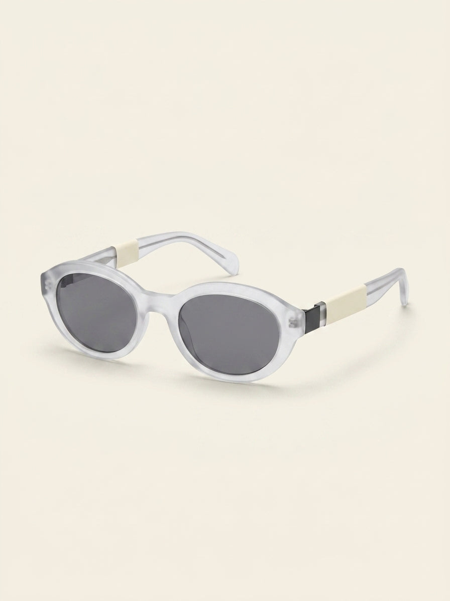 Celine oval-frame acetate sunglasses CL40194U - British product