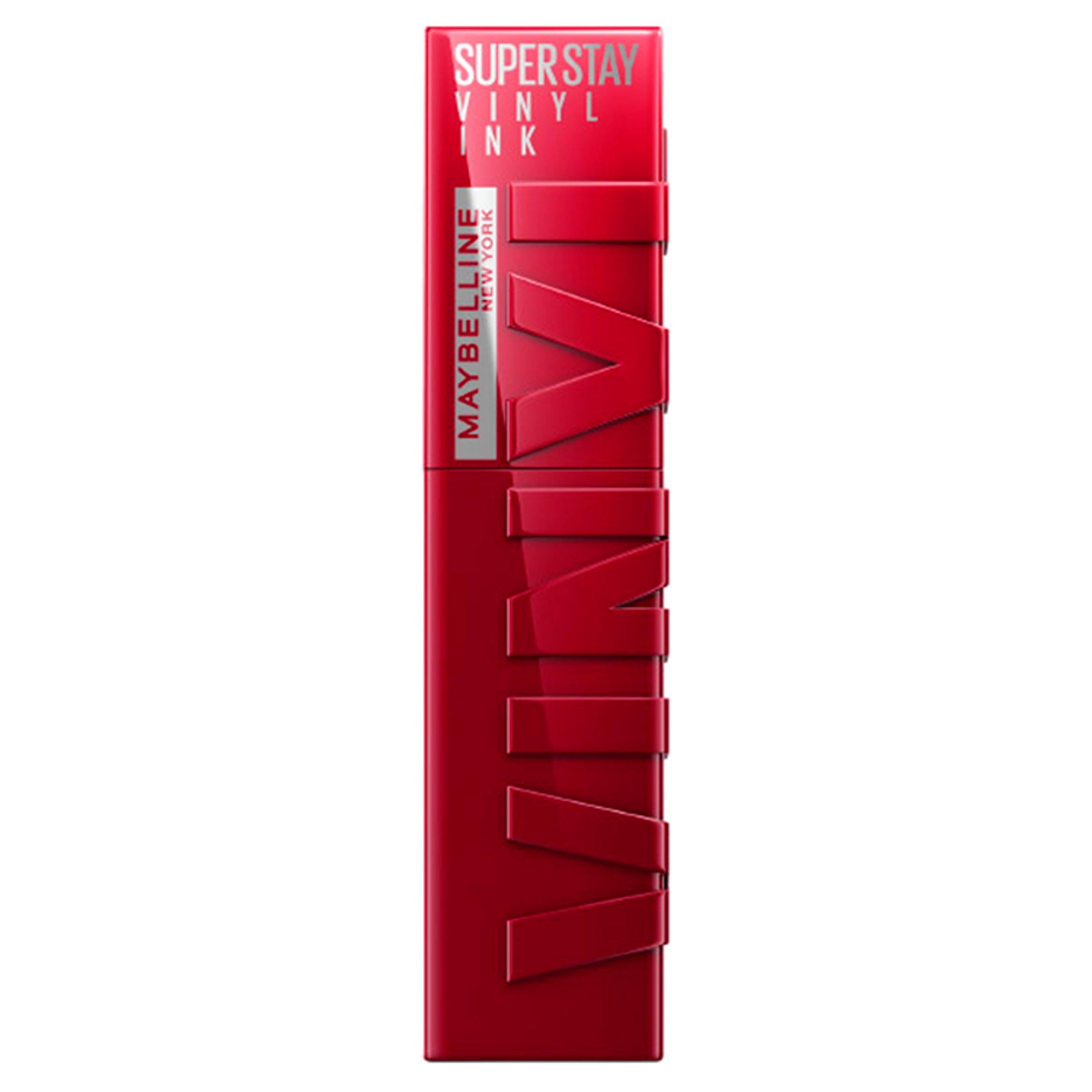 Maybelline Superstay Vinyl Ink Long Lasting Liquid Lipstick Shine Finish 55 Royal GOODS Sainsburys   