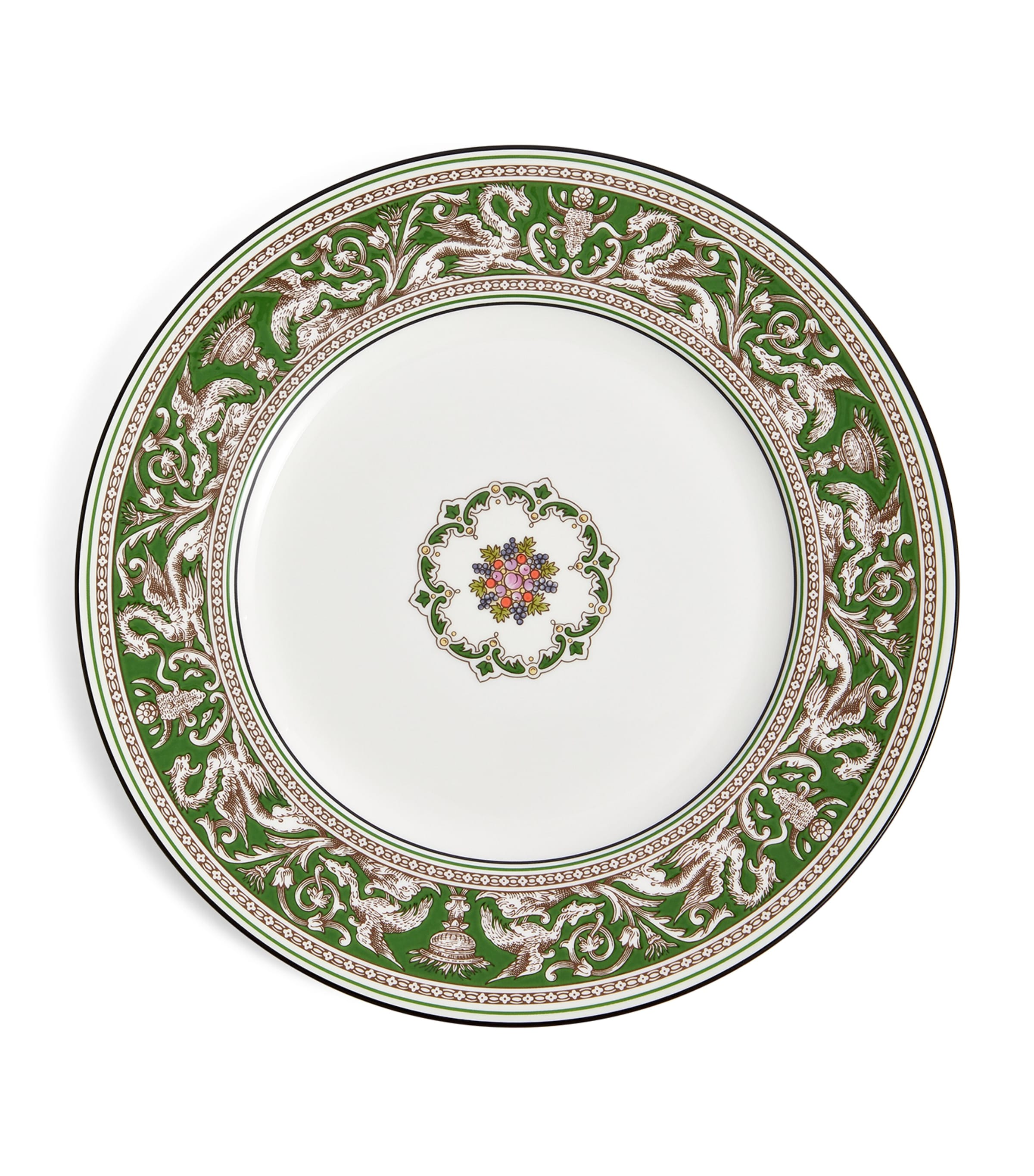 Wedgwood Florentine Verde plate 27.5cm (British brand)
