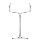 LSA International set of 4 Champagne saucers with 300ml capacity, UK version