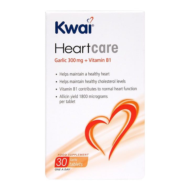 Kwai Heartcare One-a-Day 30 Tablets Garlic Supplements Holland&Barrett