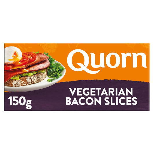Quorn Vegetarian Smoky Bacon Rashers 150g GOODS Sainsburys   