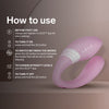 LELO MAHANA Originals couples massager Soft Pink, imported from the UK