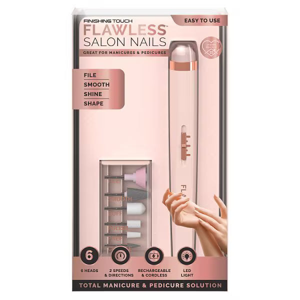 Finishing Touch Flawless electric nail care set - British product