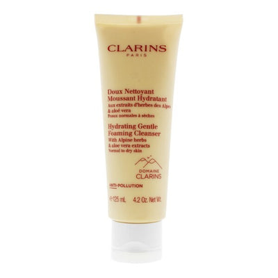 Superdrug Clarins Hydrating Gentle Foaming Cleanser Normal Dry Skin 125ml- Buy online at McGrocer