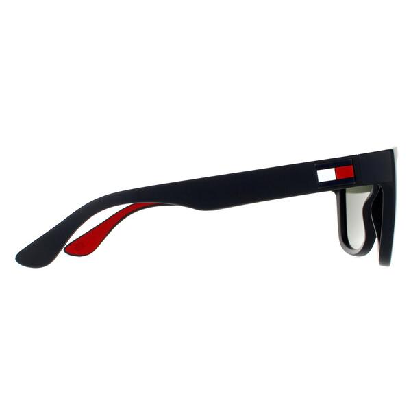 Tommy Hilfiger TH 1557/S blue mirrored men sunglasses, UK version