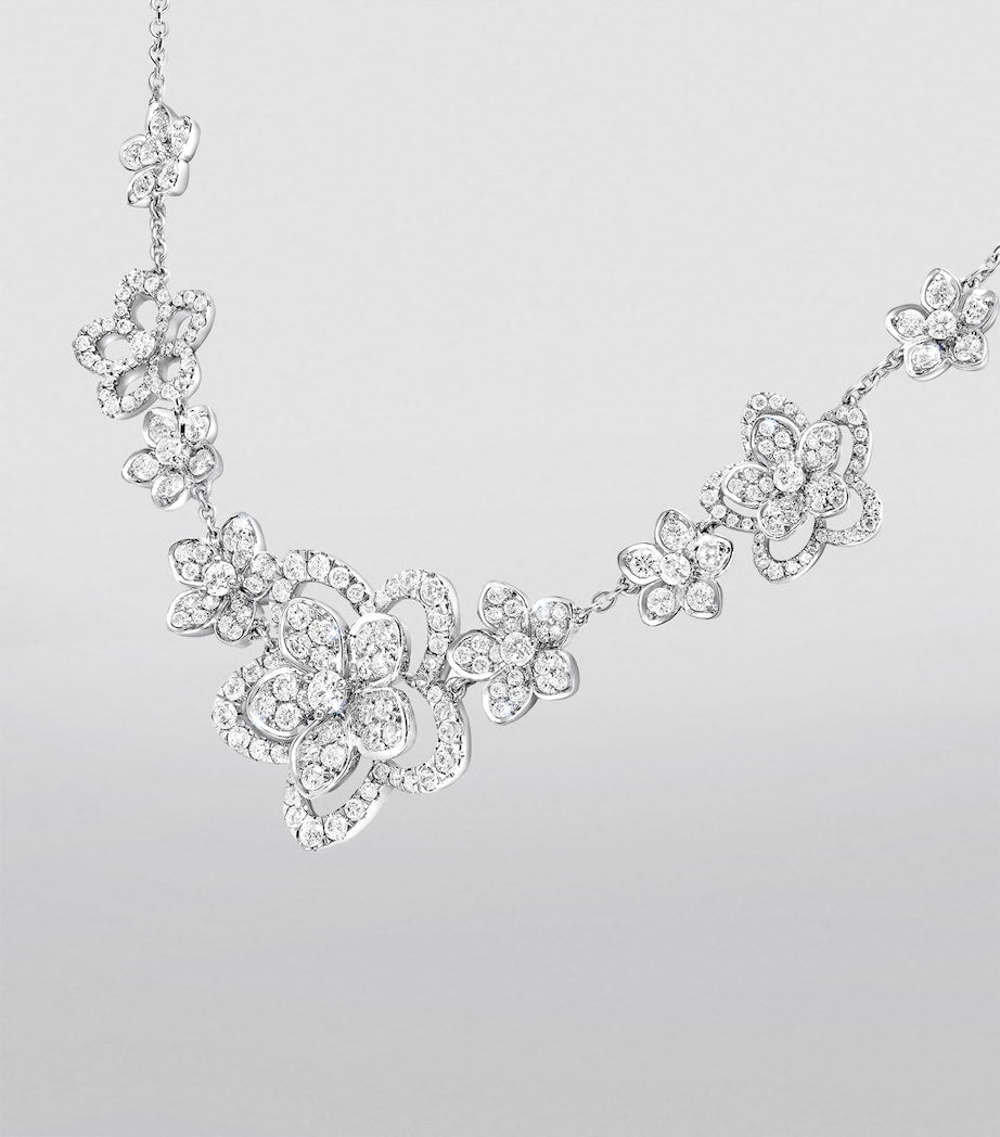 Graff Wild Flower multi-diamond necklace, UK version