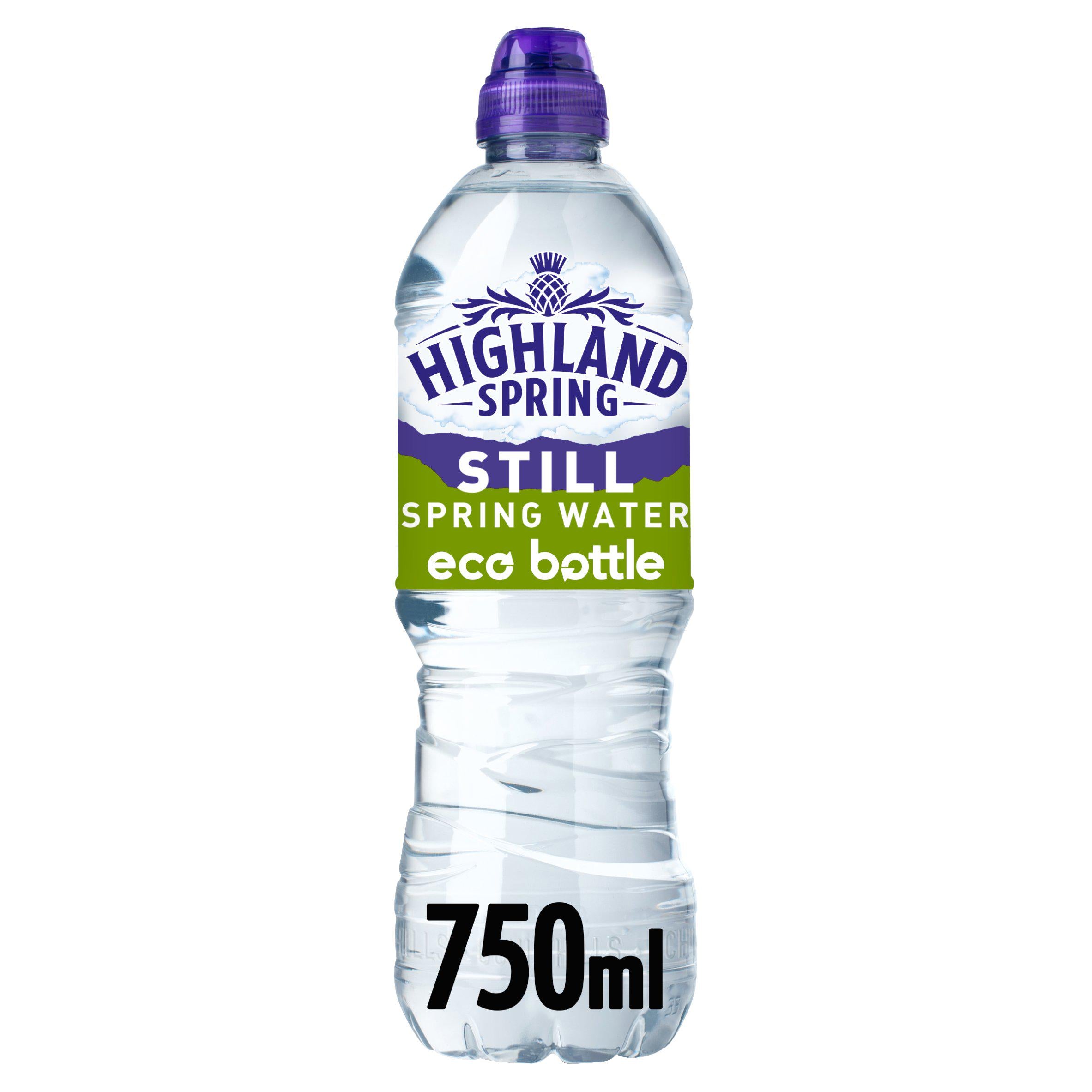 Highland Spring Still Water Sports Cap 750ml GOODS Sainsburys   