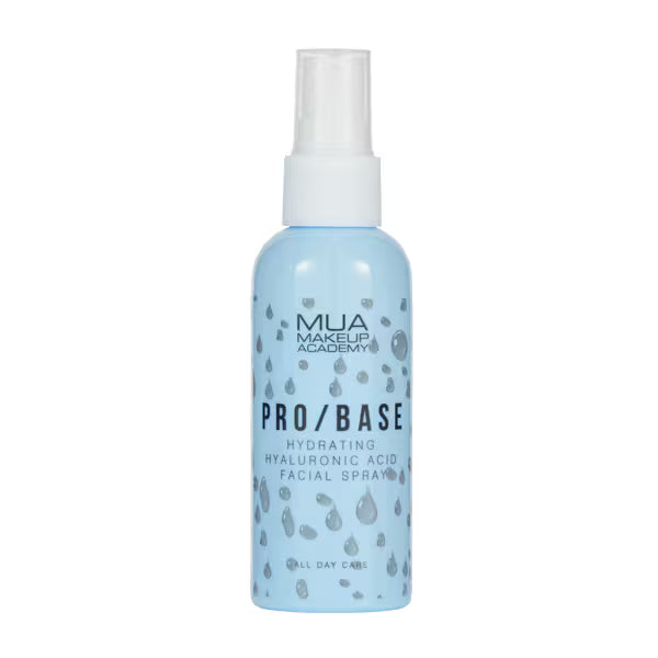 Mua Pro Base facial mist, imported from the UK