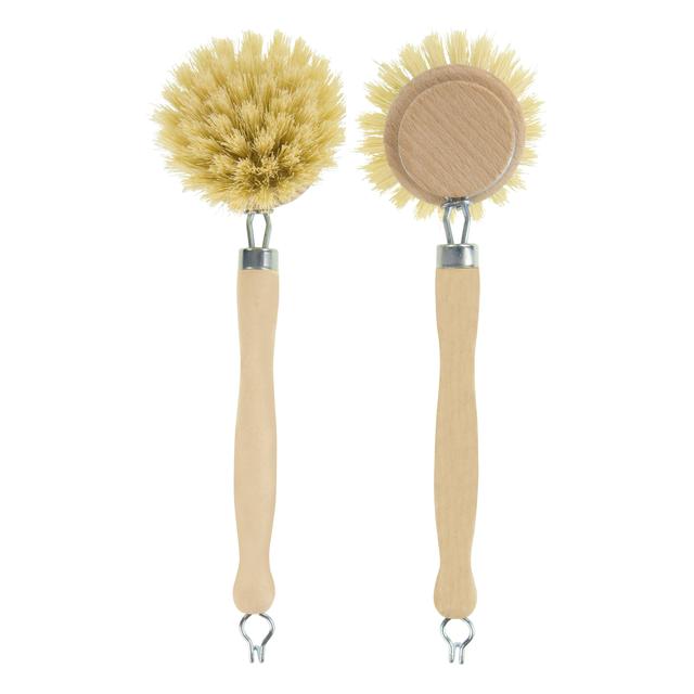 Elliott's Wooden Dish Brush with Natural Tampico Fibres Tableware & Kitchen Accessories M&S   