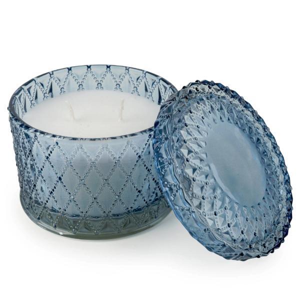 Candlelight decorative 2-wick candle sea salt fragrance - British product