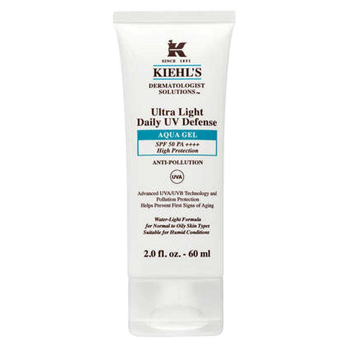 Kiehl's Ultra Light Daily UV Defense Aqua Gel SPF 50 PA++++ 60ml GOODS Boots   