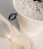FELDSPAR cobalt champagne bucket - British product