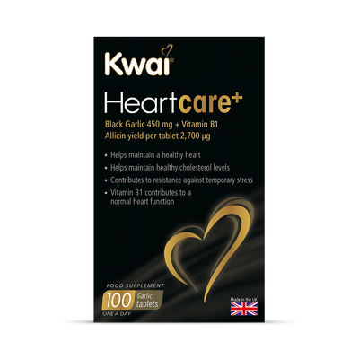 Holland & Barrett Kwai Heartcare Garlic and Vitamin B1 Food Supplement Tablets 30 Count- Buy online at McGrocer