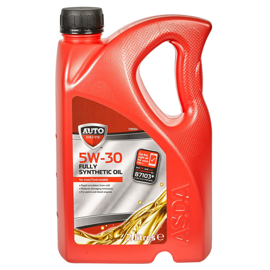 ASDA 5W-30 Fully Synthetic Ford Oil 2L