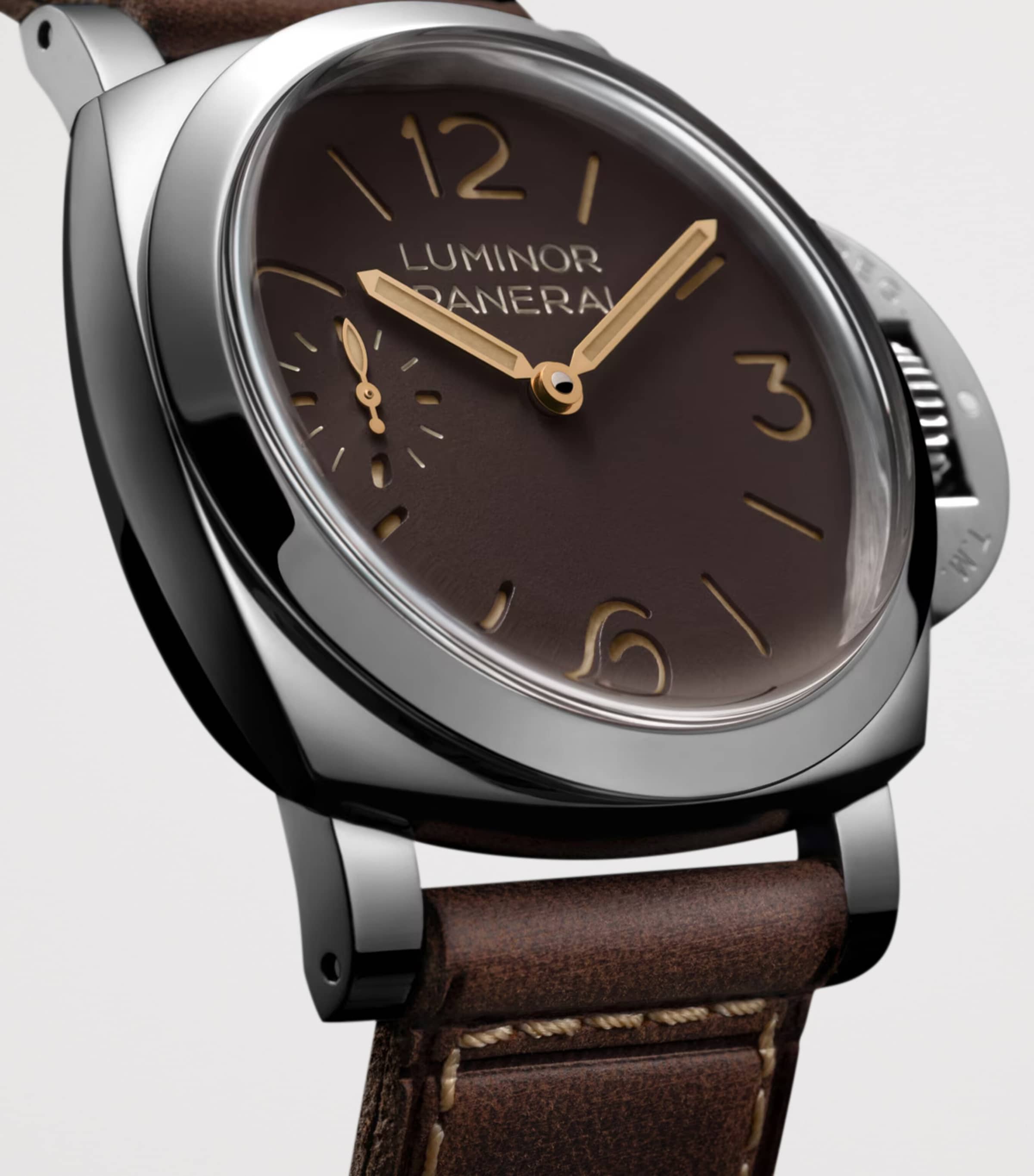 Panerai Luminor Tre Giorni stainless steel watch 44mm, UK version