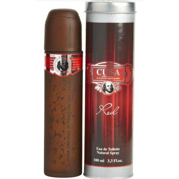 Cuba Paris Red Woody Chypre EDT 100ml (British brand)