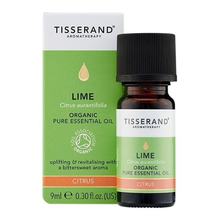 Tisserand Lime Organic Pure Essential Oil 9ml Aromatherapy & Home Holland&Barrett   