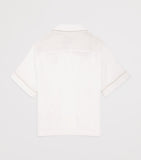 Eleventy Kids linen button-up shirt for children, short sleeves, ages 2-16 - British product