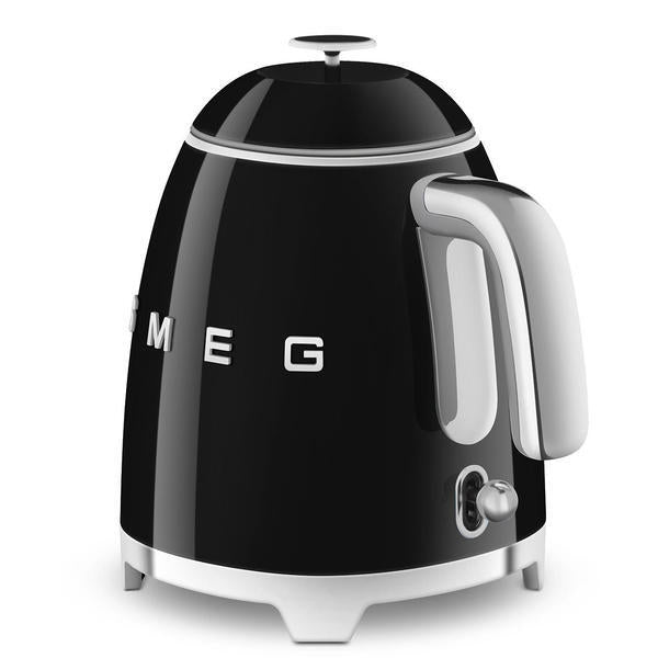 غلاية Smeg KLF05 Mini سوداء 0.8 لتر، مستوردة من المملكة المتحدة