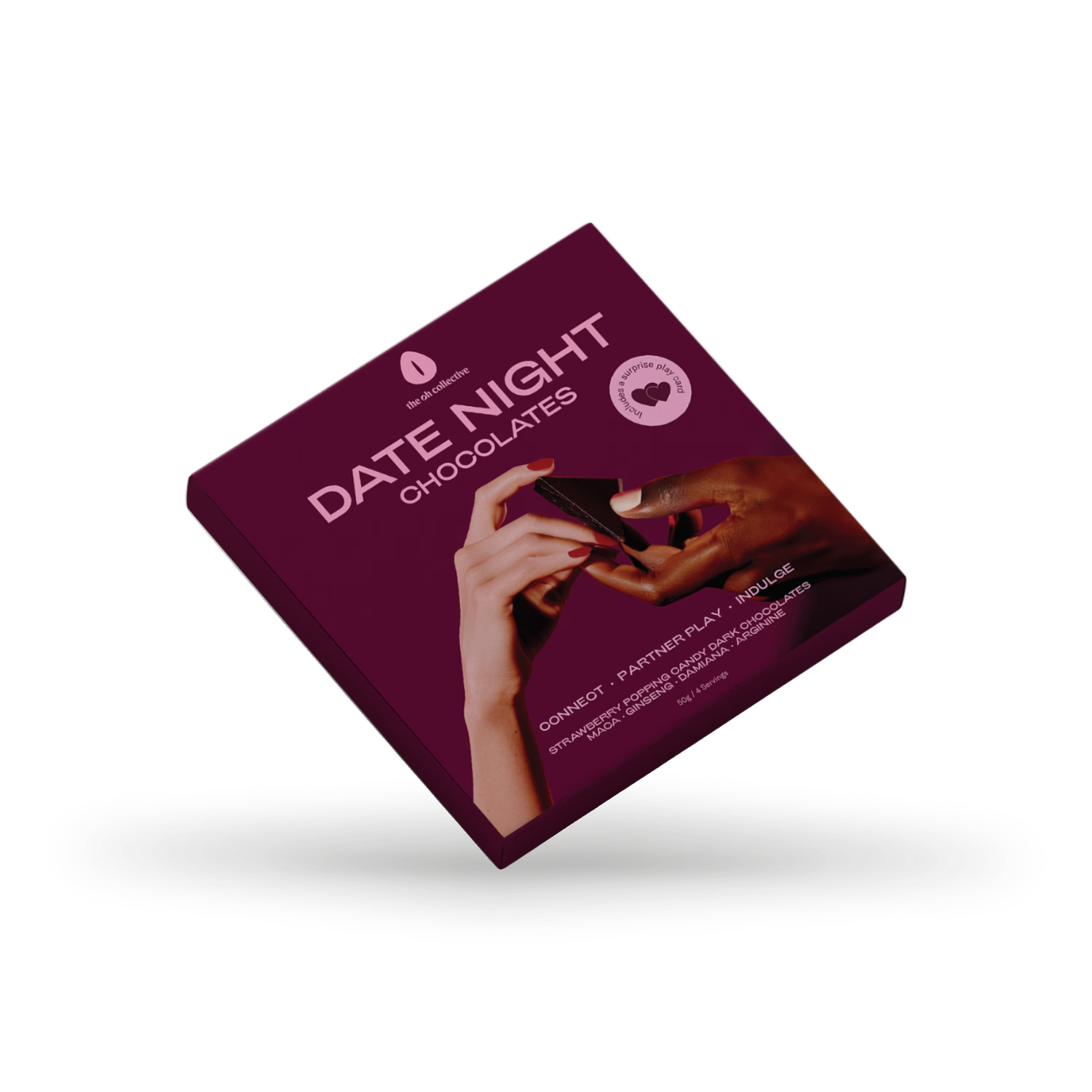 Date Night libido chocolate with popping candy (British brand)