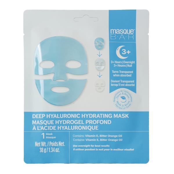 Masque Bar deep hyaluronic hydrating hydrogel sheet mask, UK version