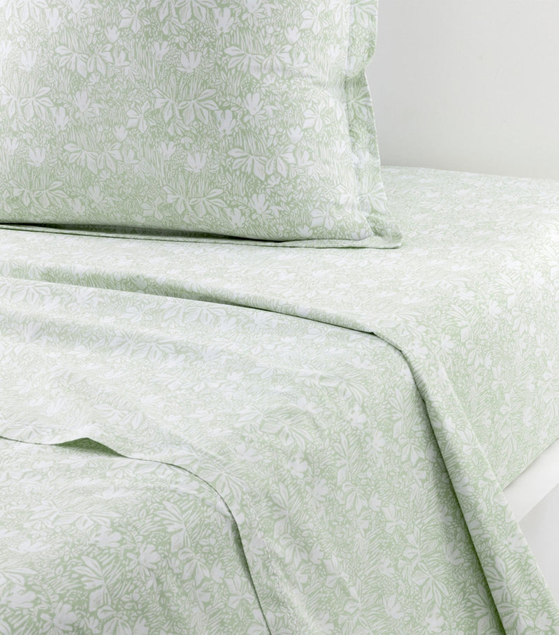 Yves Delorme Capri Amande double flat sheet 240cm x 295cm (British brand)